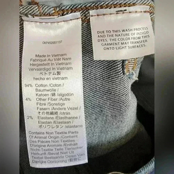 Madewell 10" High Rise Skinny Jeans Style No MB908 Size 27 - Picture 7 of 10